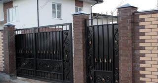 Купить распашные ворота кованные Прохладный, цена от 4850 руб.